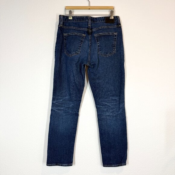 AG Adriano Goldschmied Ex Boyfriend Jeans Slouchy Slim Blue Size 28 - Picture 3 of 12